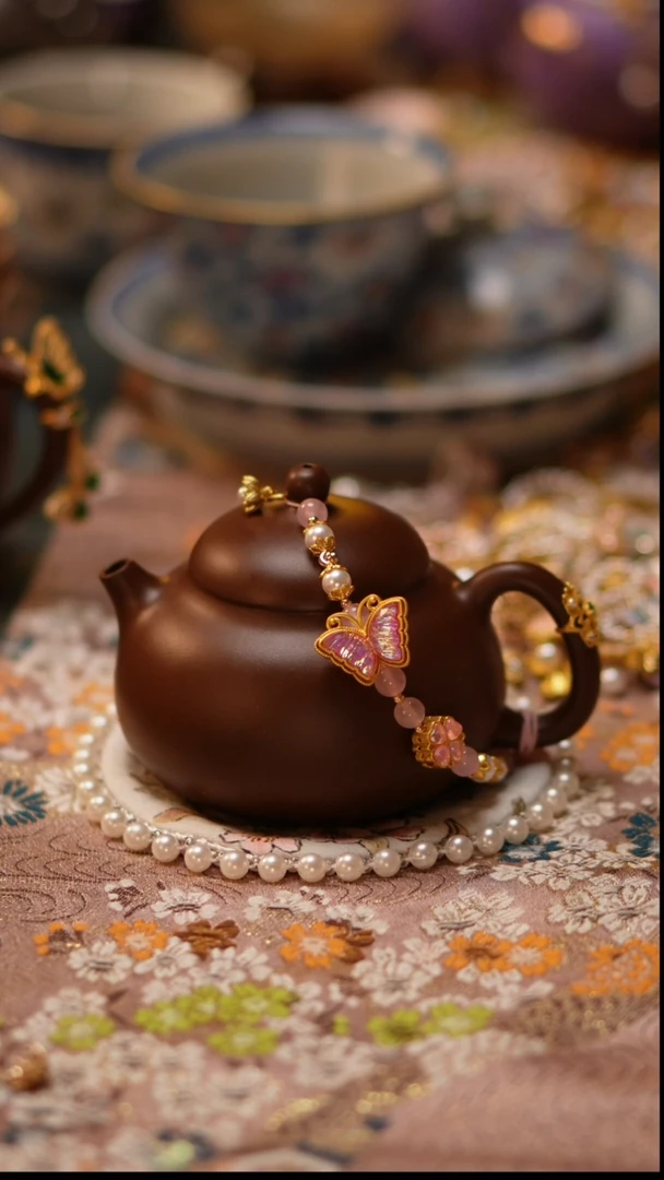 粉水晶壶链壶链壶链