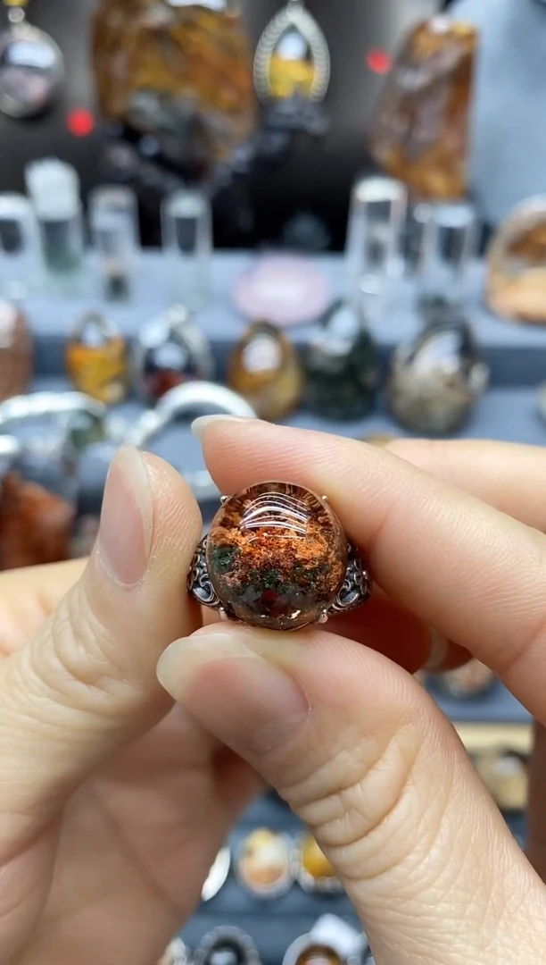 【闪购商品】水晶戒指银S925镶嵌水晶水晶