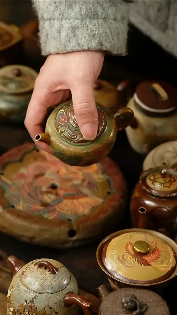 茶杯紫砂楚***空75号紫砂柴烧