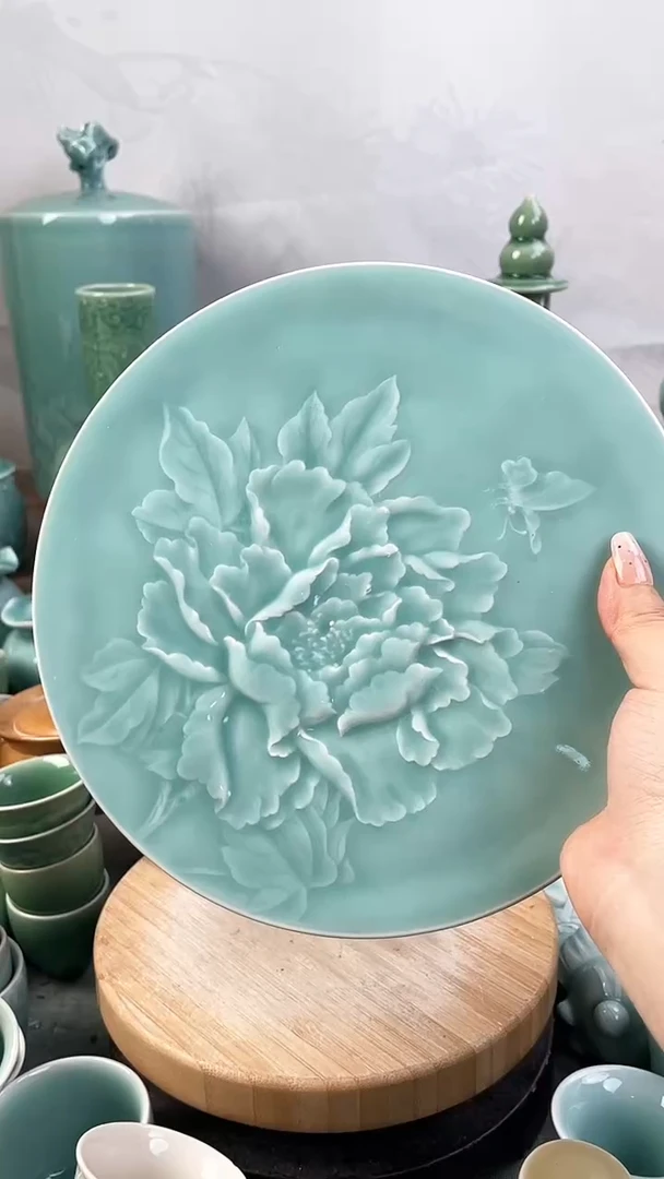 特价福利 微瑕 慧仙青瓷