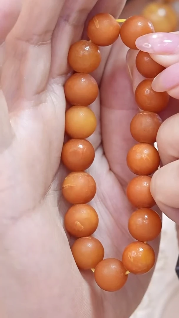 蜜蜡颈饰未镶嵌8548天然蜜蜡珠宝奇石云端妖孽全部保真