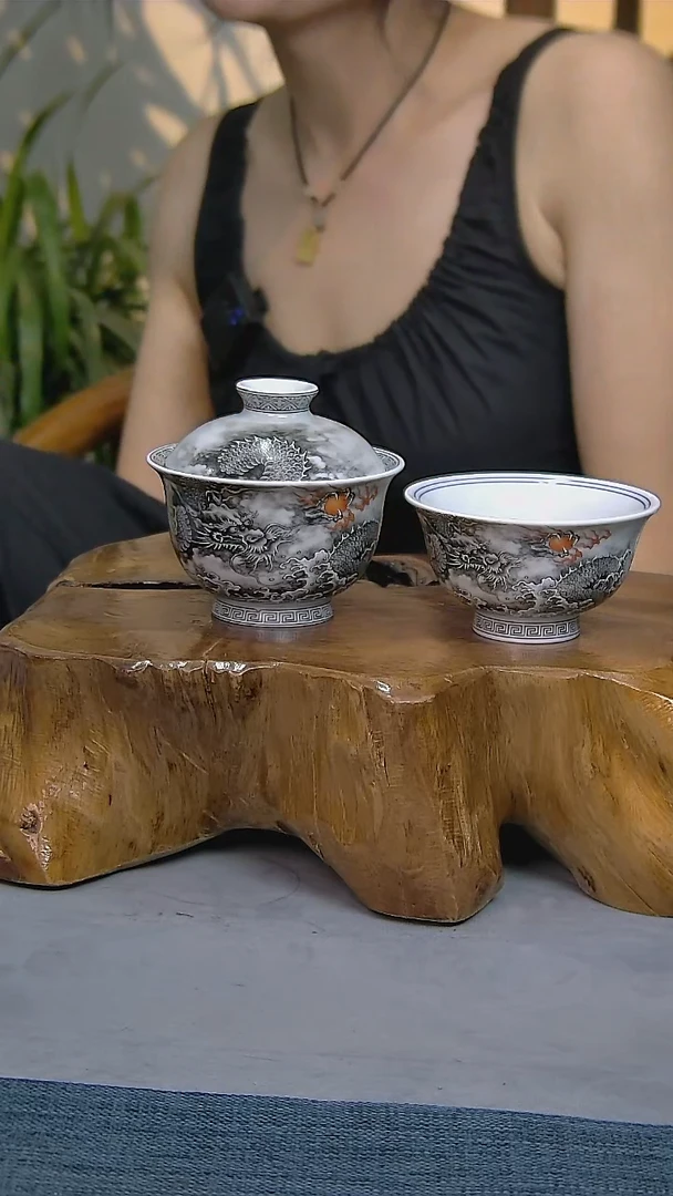 简装家用款2件套 白瓷陶瓷茶具