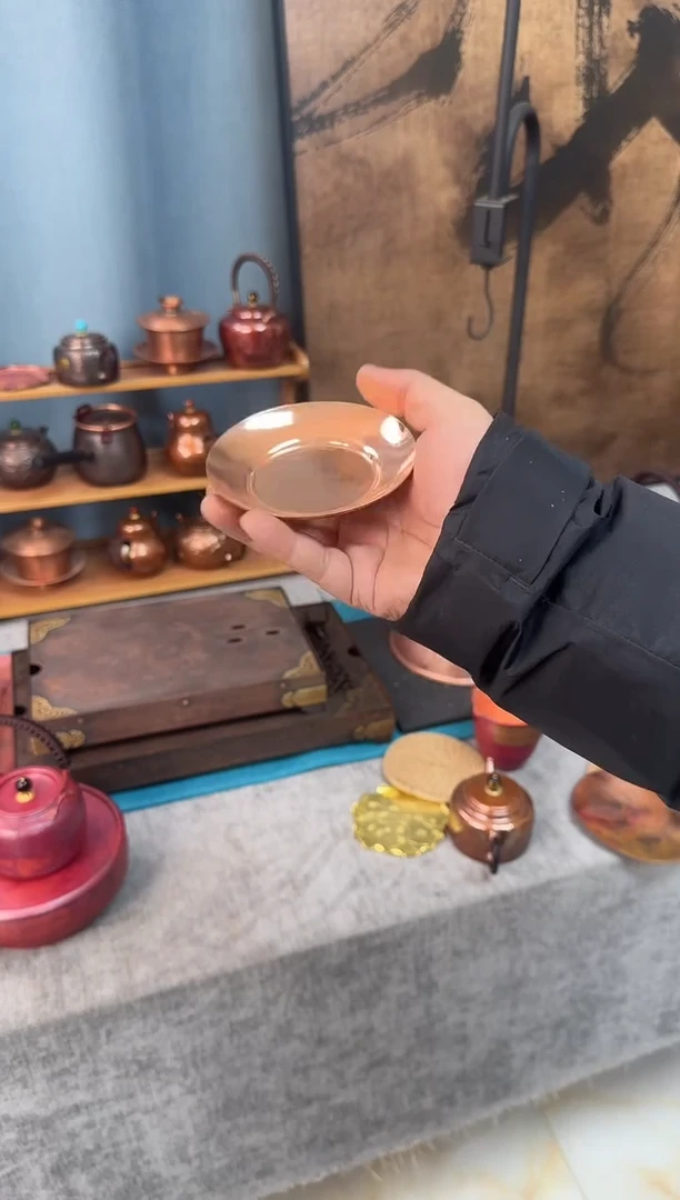 10直径紫铜杯垫！！！