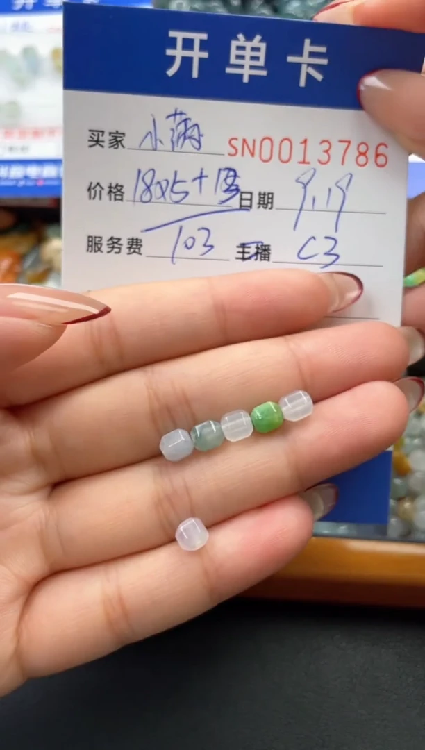 颈饰未镶嵌翡翠小*00013786