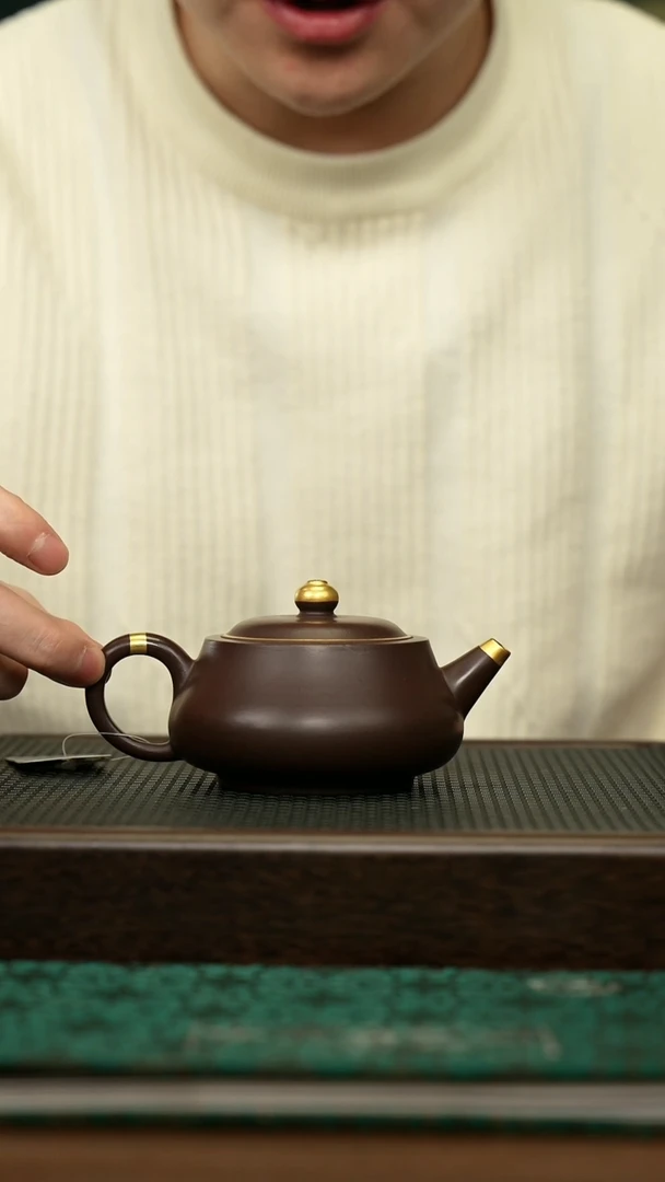 【闪购商品】紫砂茶壶宜兴原矿 手工 紫砂壶容量180CC