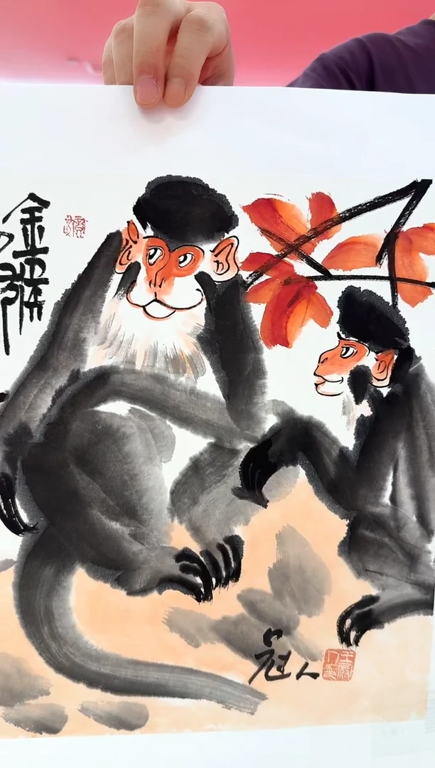 国画1写意花鸟-王冠人-1平尺