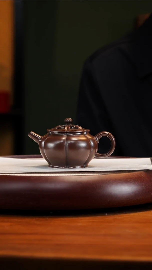 GHR10顾氏紫泥繁花似锦220cc