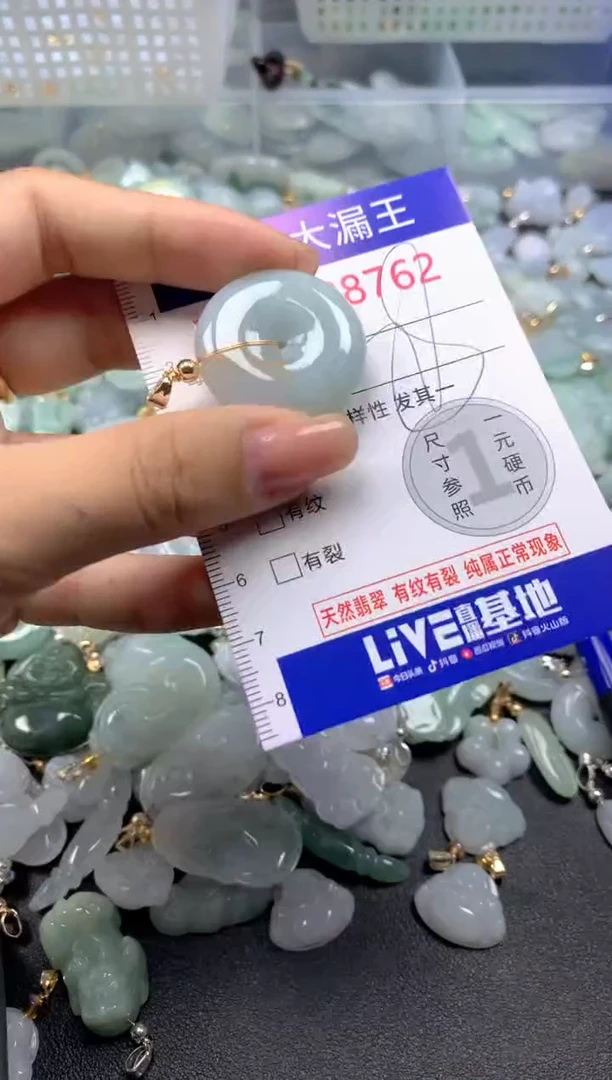 颈饰未镶嵌翡翠8762