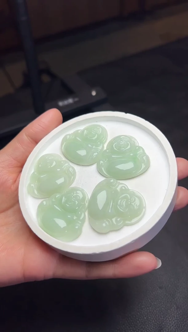 【闪购商品】翡翠颈饰未镶嵌K153-657 佛公多样性发一