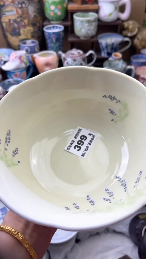 瓷片淘***?399号六六工艺品瓷器