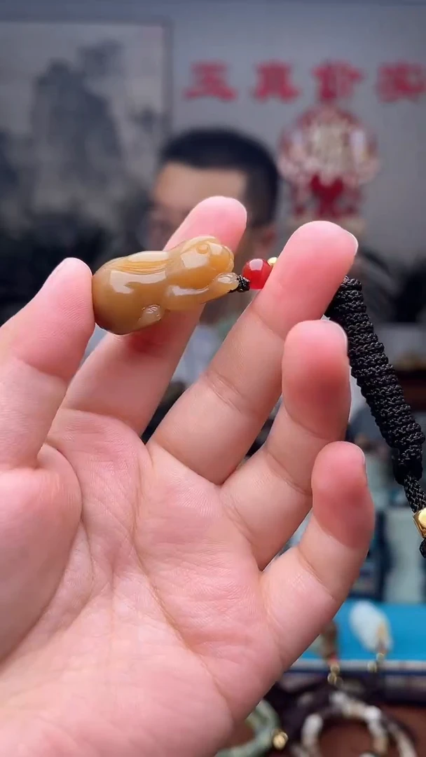 和田玉未镶嵌挂件1