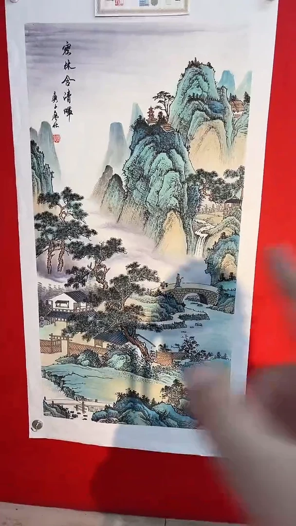 国画廖化老师国画作品