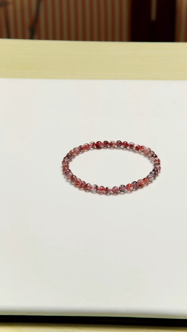 未镶嵌手串水晶超七手串  多样性发一