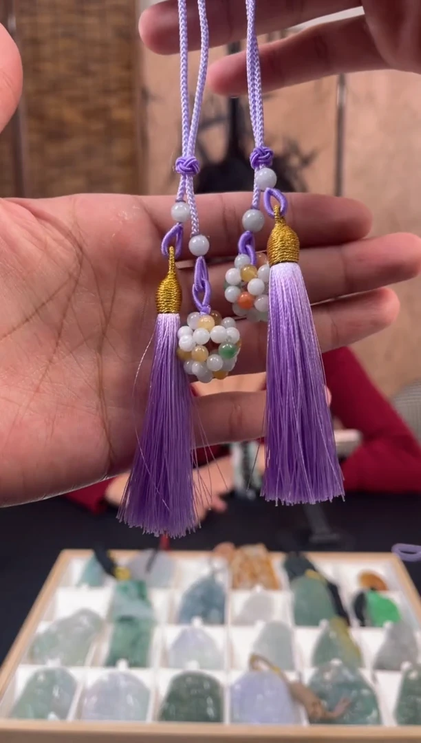 【闪购商品】翡翠挂件未镶嵌翡翠车挂YDZP-858多样性只发一件