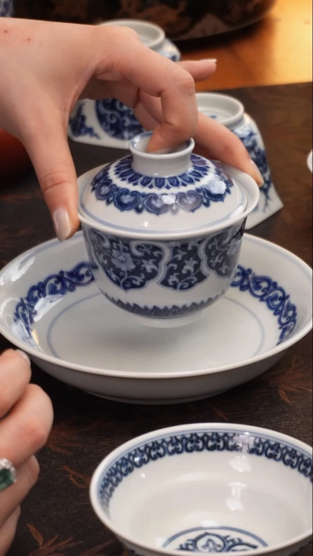 杯快雪时晴精美茶器