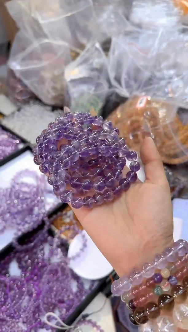 【闪购商品】水晶手串未镶嵌236/多样性发其一/卡10