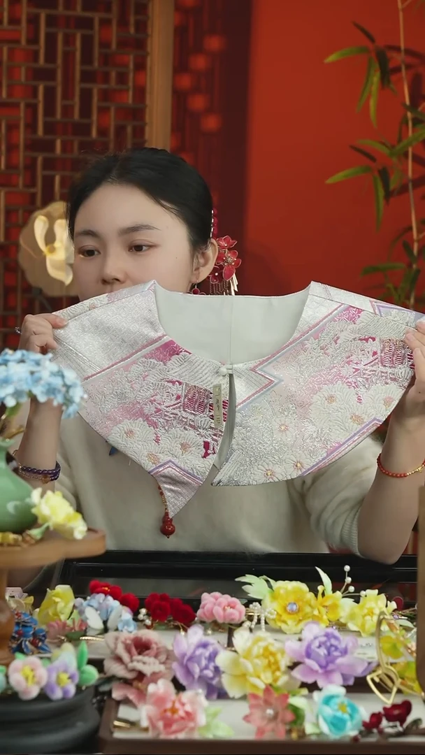 刺绣闪购纯手工非遗国风饰品