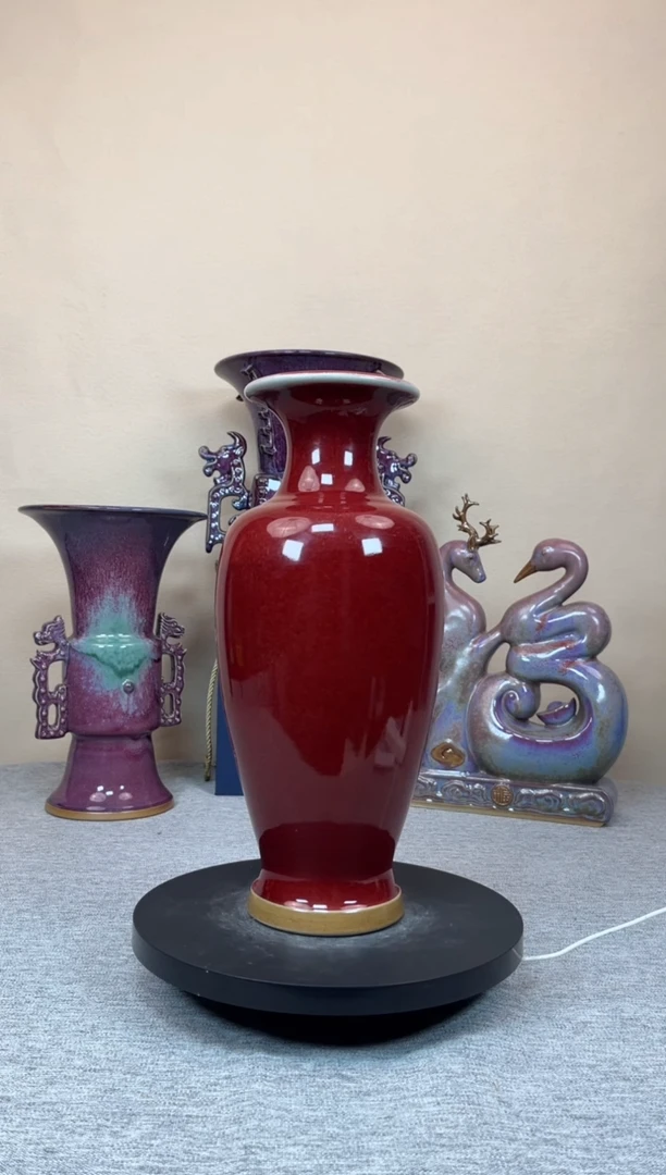 摆件陶神垕钧瓷收藏工艺品