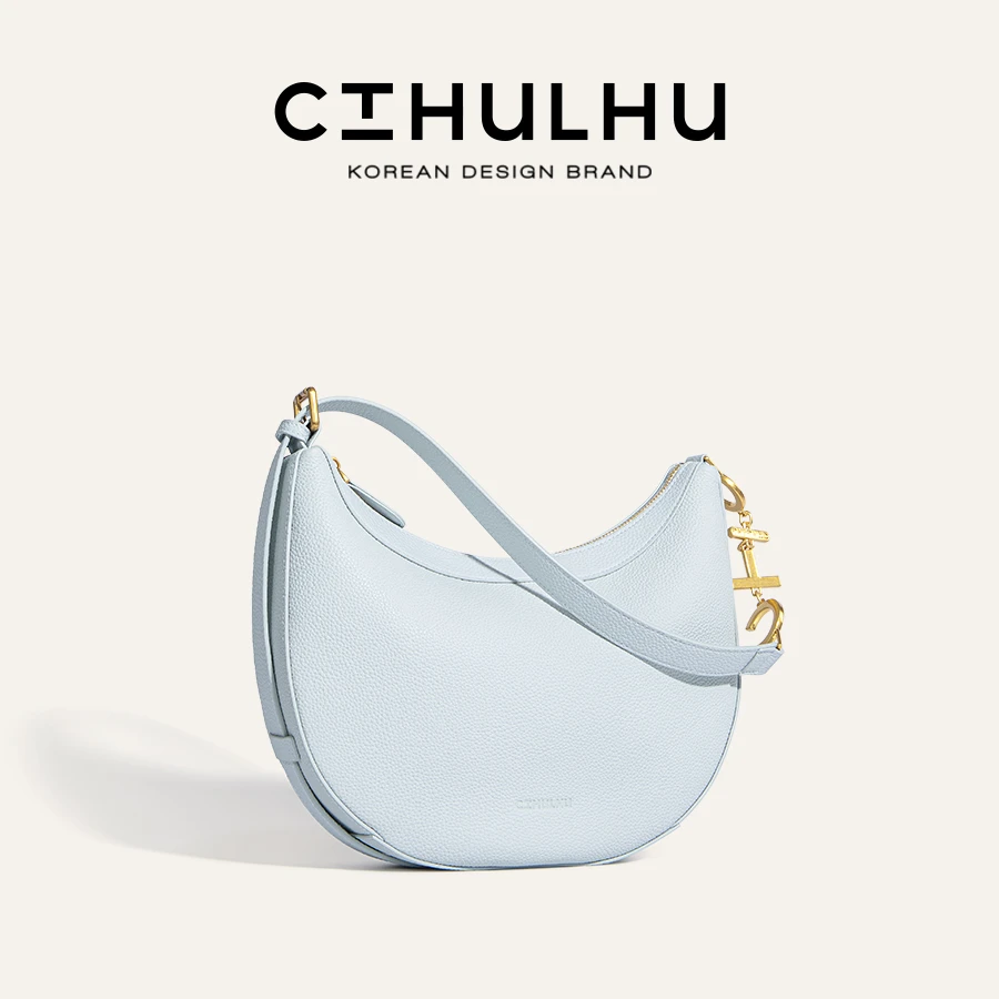 CTHULHU【字母弯月包】CT412B807韩国小众品牌时尚简约包包HH