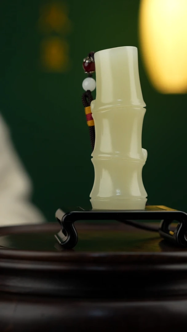 玉【节节高升】天然玉石手把件