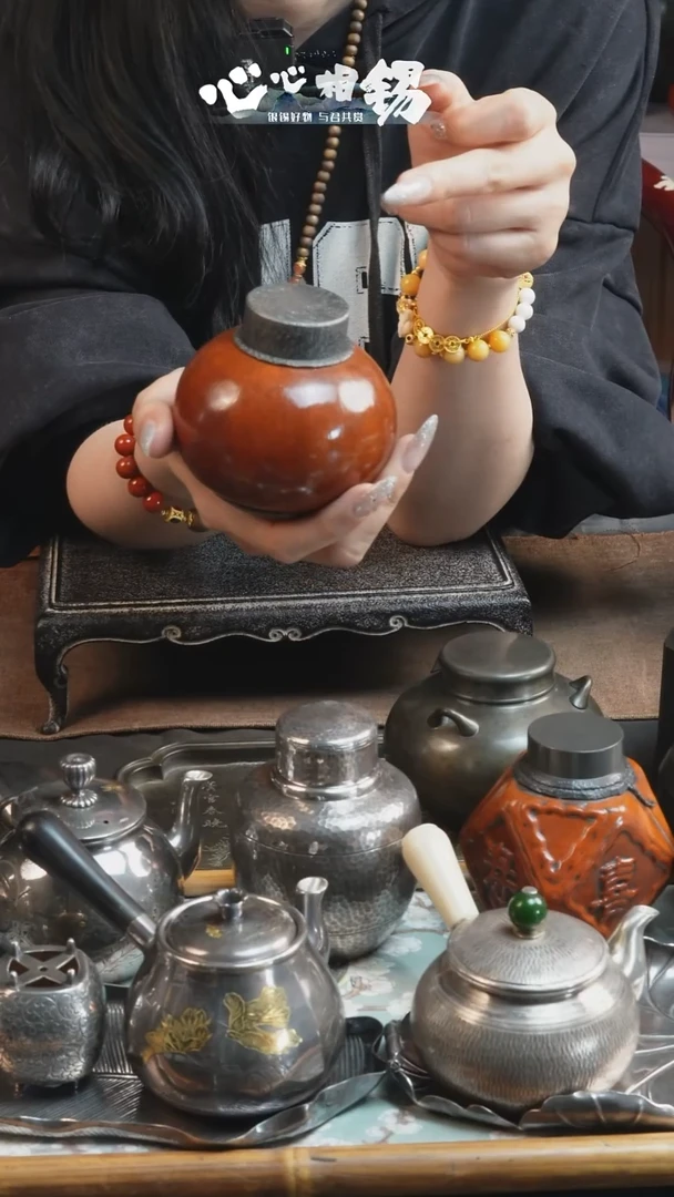 瓷片心心相锡/心心相锡