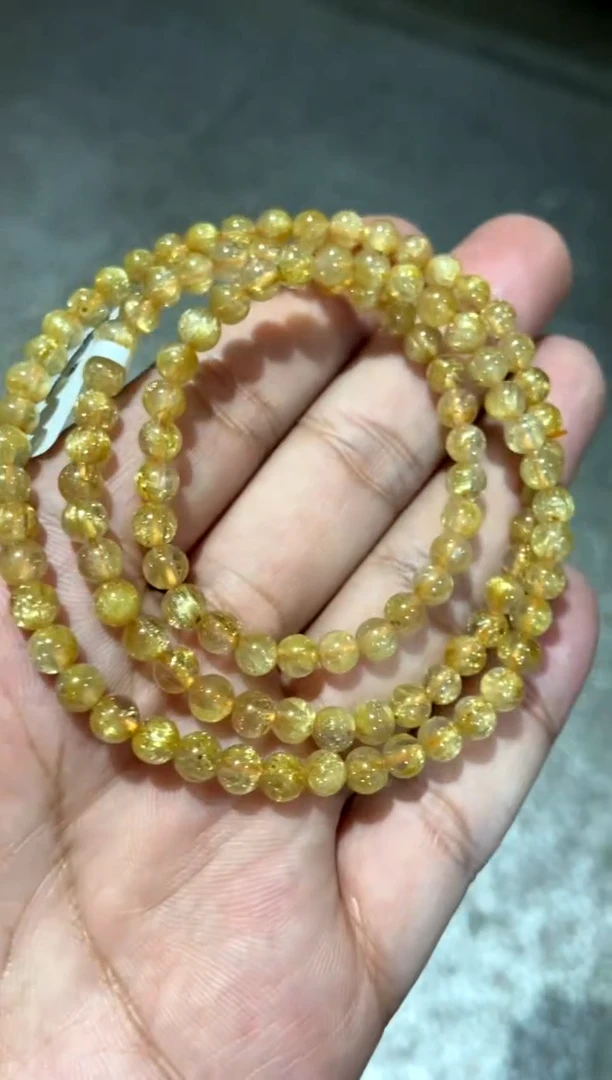 【闪购商品】水晶596-未镶嵌钛金三圈5mm