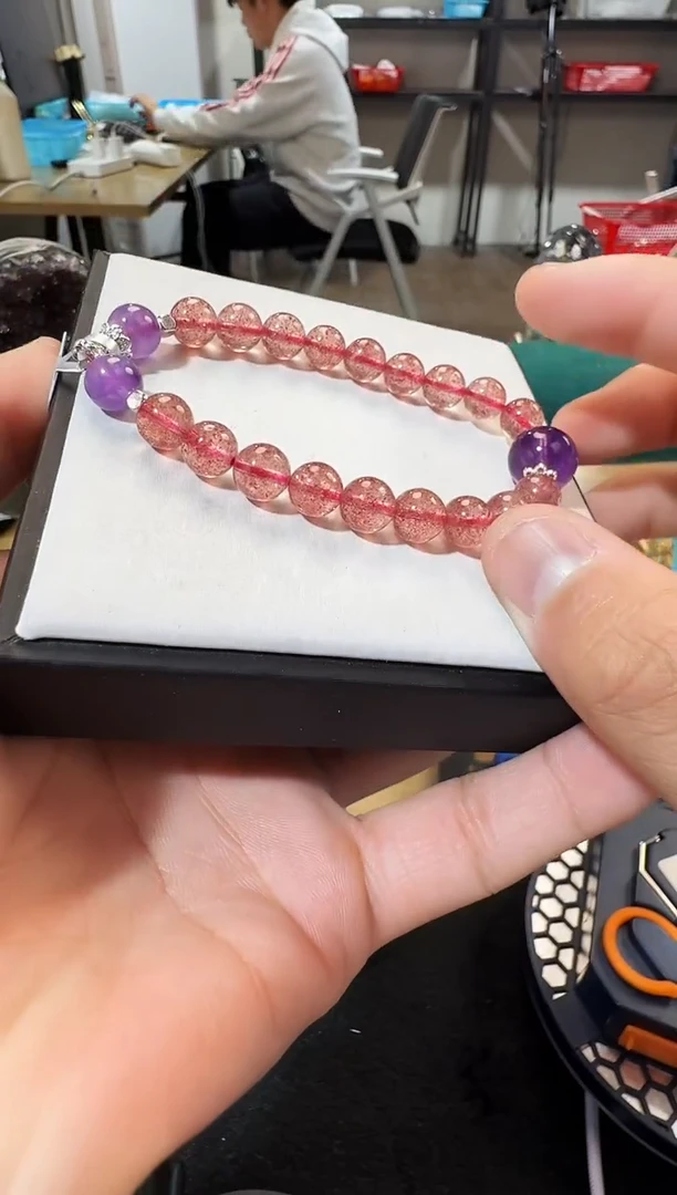 未镶嵌手链水晶晶3449 约8mm