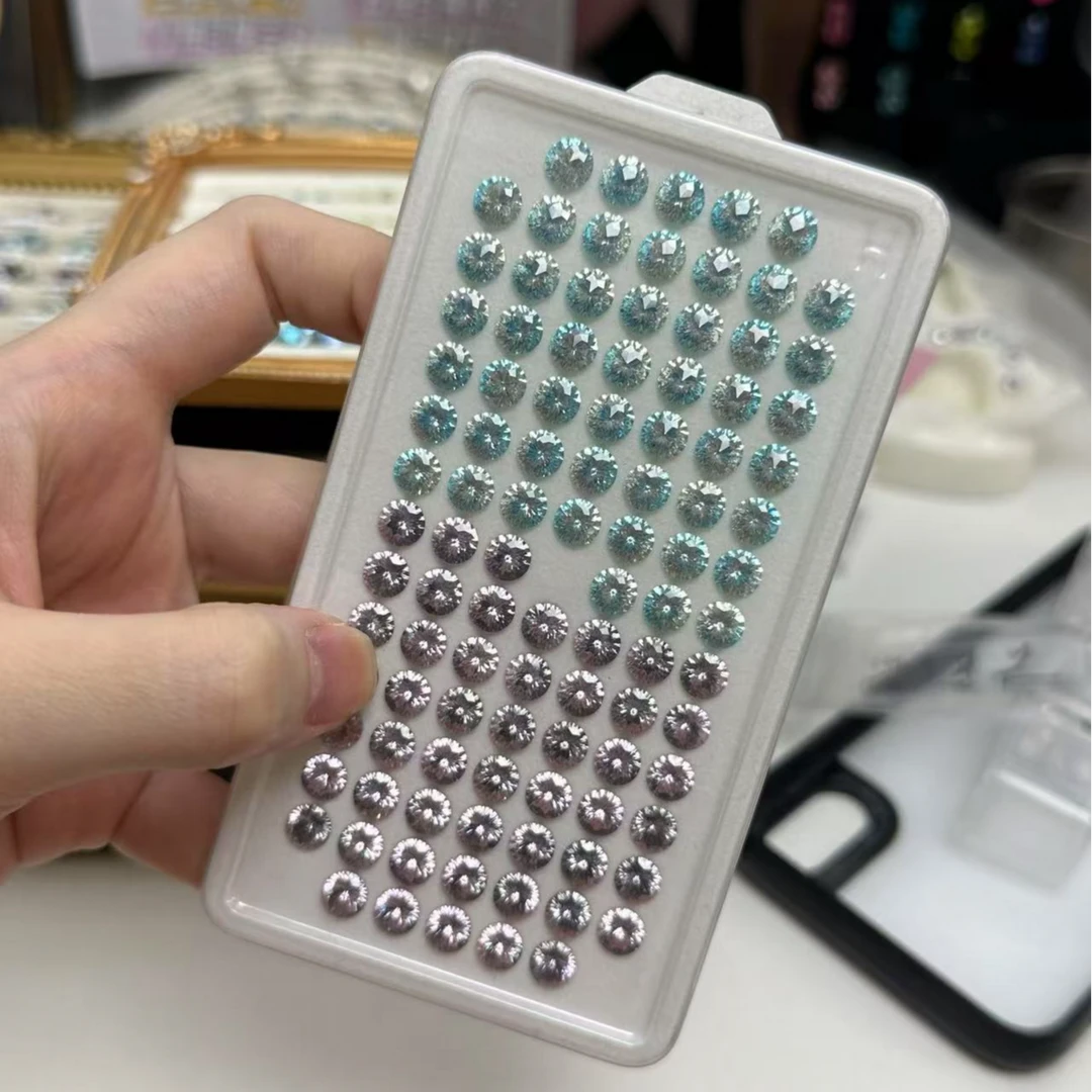 钛合金锆石耳饰 帝王切耳钉 闪购