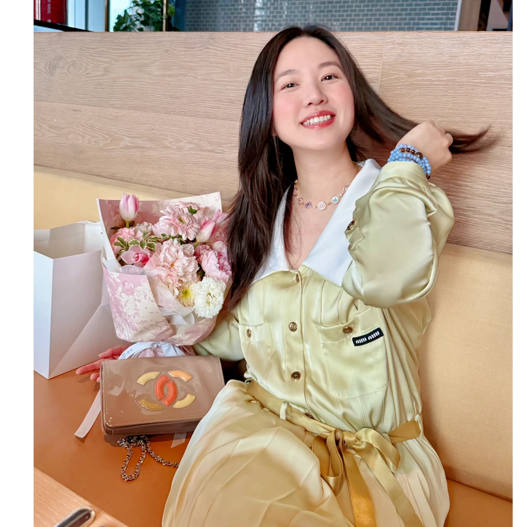 未使用 MIU MIU/缪缪 Miu Miu 24SS V领系带连衣裙36