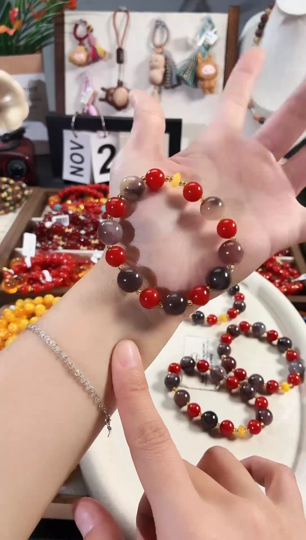 未镶嵌手串玛瑙/玉髓A154