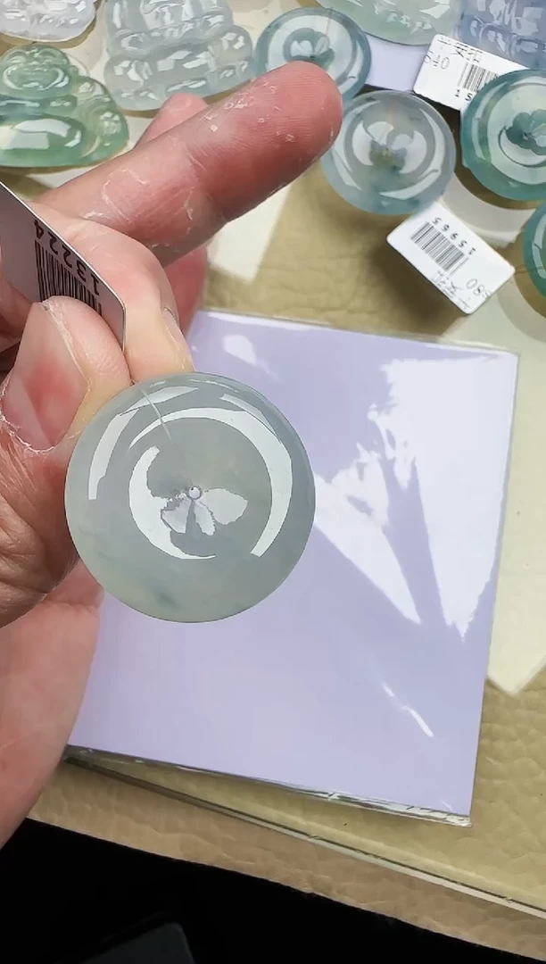 颈饰未镶嵌翡翠缅甸翡翠a货