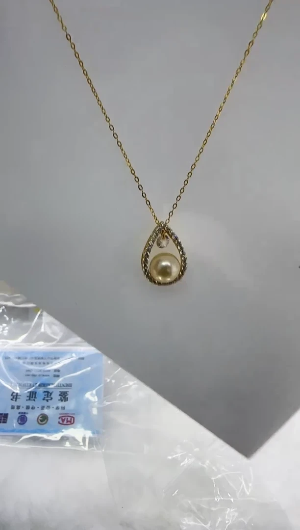 【闪购商品】海水珍珠DA银S925镶嵌c1295 套链8