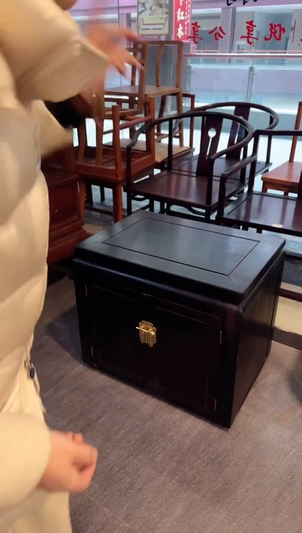 【闪购商品】邵氏紫檀床头柜 储物柜