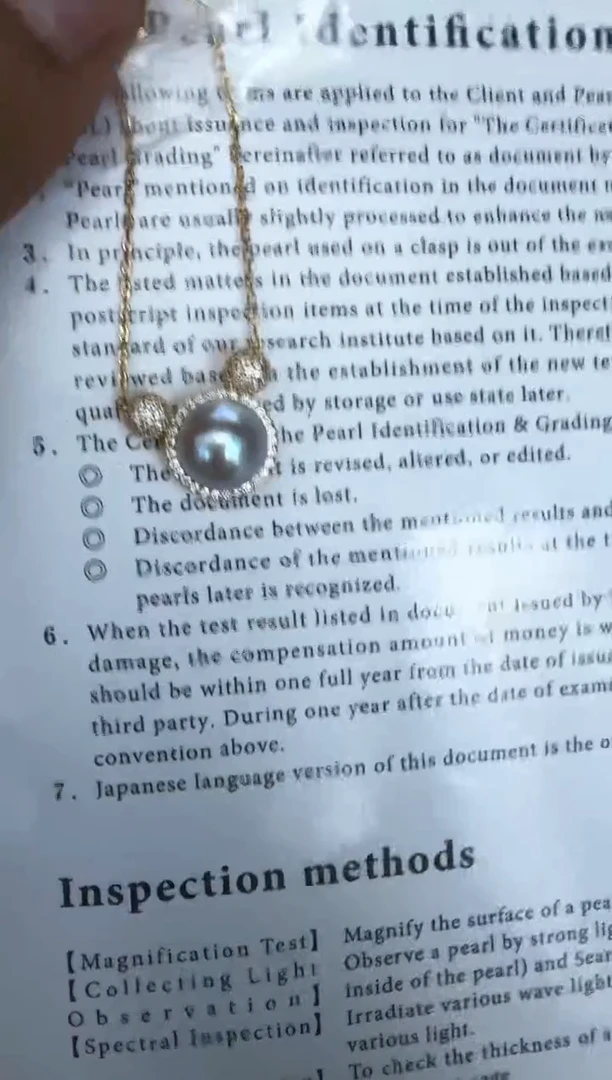 海水珍珠银S925镶嵌颈饰套链