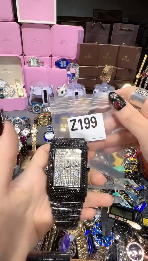 石英机芯不锈钢不锈钢直播定闪专用