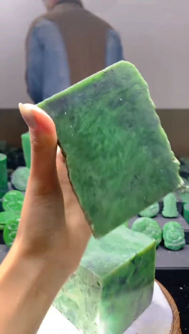 未镶嵌和田玉珠宝半成品1