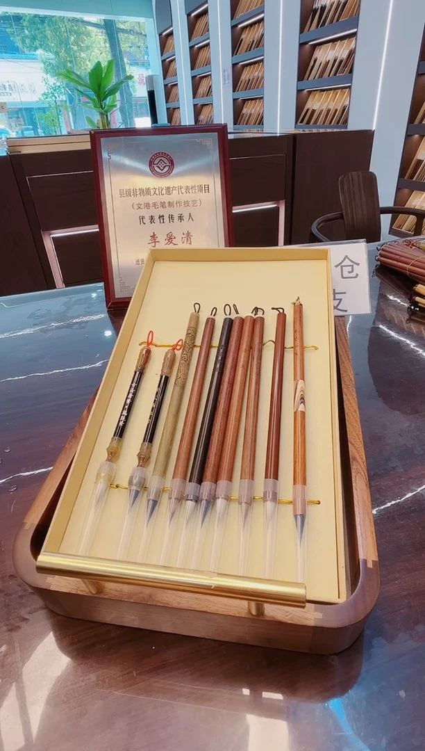 超级大福利，10支鸡距笔套装+盒子