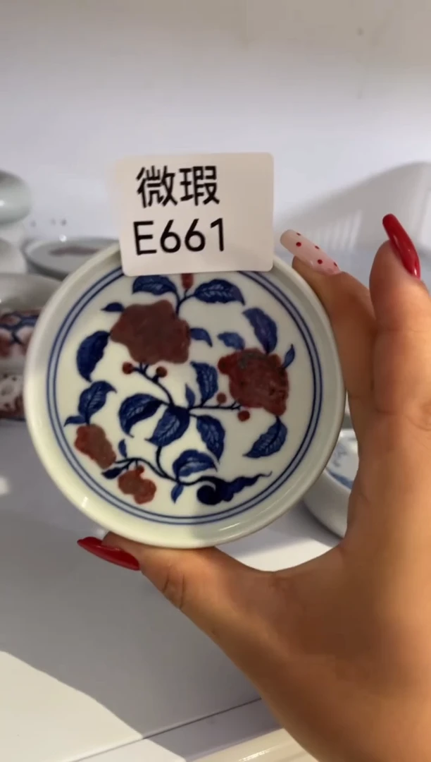 其他景德镇手工手绘陶瓷微瑕E661