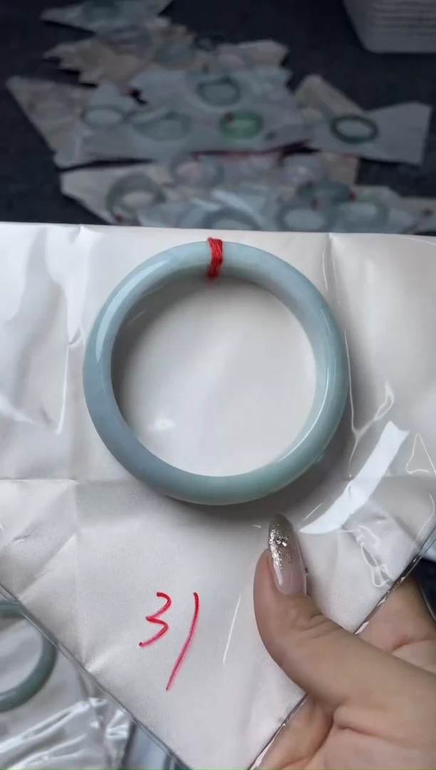 翡翠手镯未镶嵌百*胖ZY手镯 31
