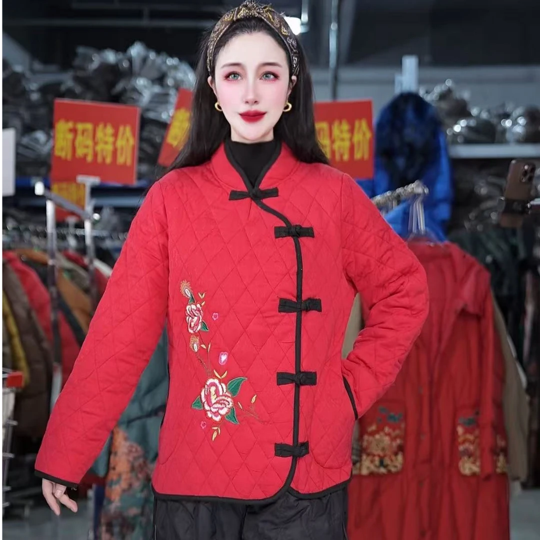 百搭时尚潮流休闲气质显瘦轻奢女款外套棉服1435