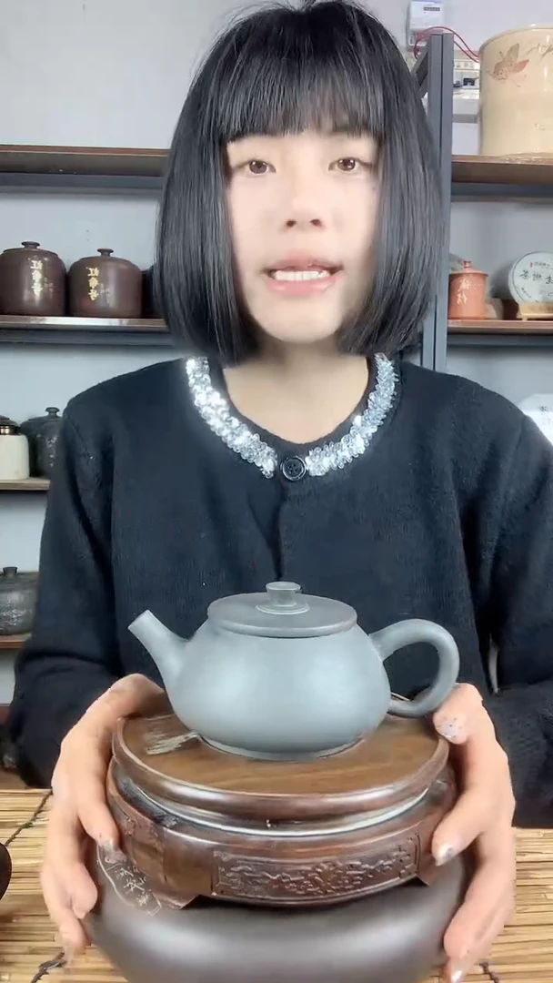 【闪购商品】罐建水紫陶手磨素壶