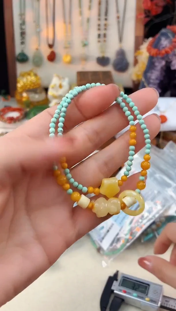 未镶嵌绿松石手饰@@E903L018573