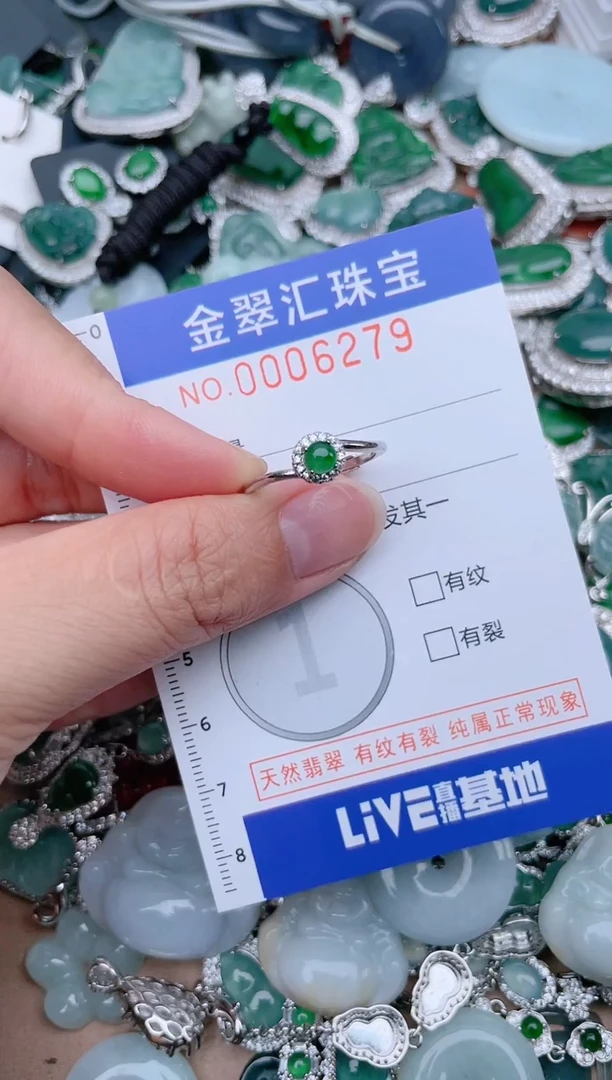 翡翠未镶嵌颈饰6279......1