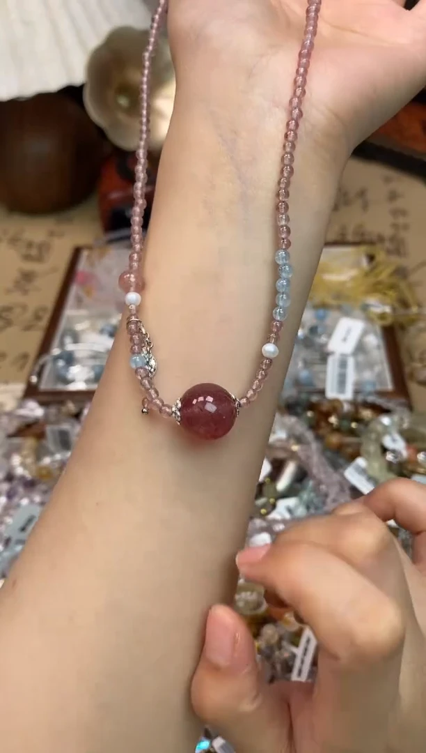 项链石英质玉未镶嵌125