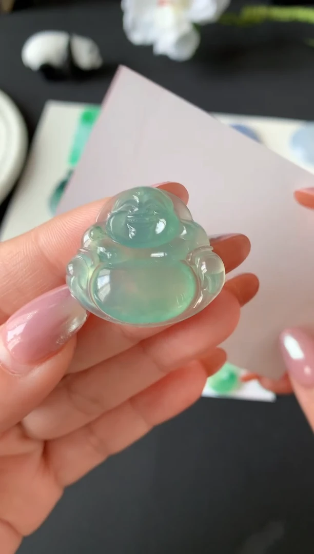 未镶嵌定制翡翠0651759820尺寸26.9*30.6*5.8