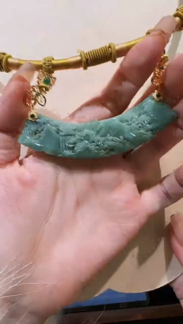 【闪购商品】翡翠颈饰未镶嵌国风