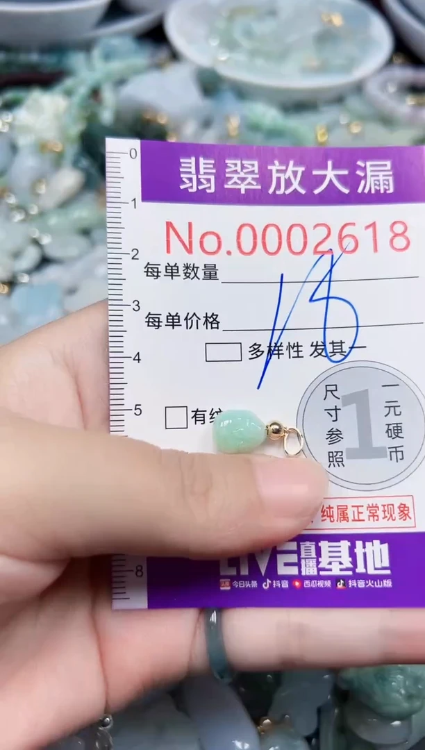 颈饰未镶嵌翡翠2618