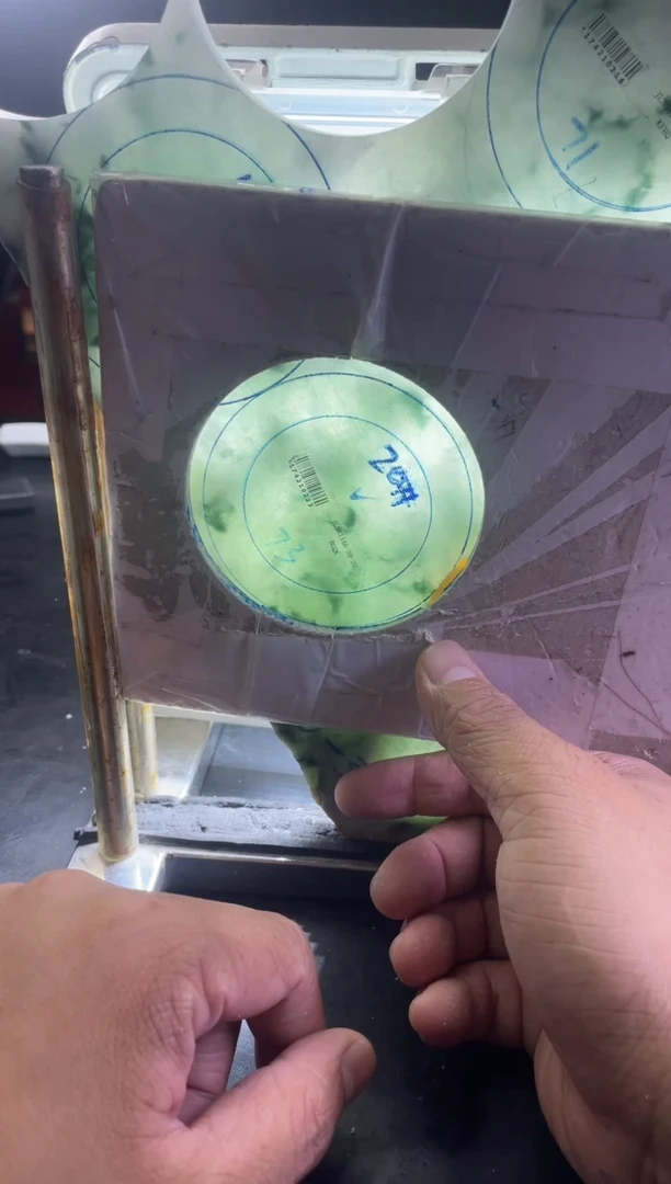 未镶嵌手镯定制翡翠用****8翡翠定制手镯含芯