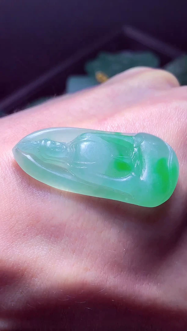 未镶嵌定制翡翠福*#毛货翡翠定制