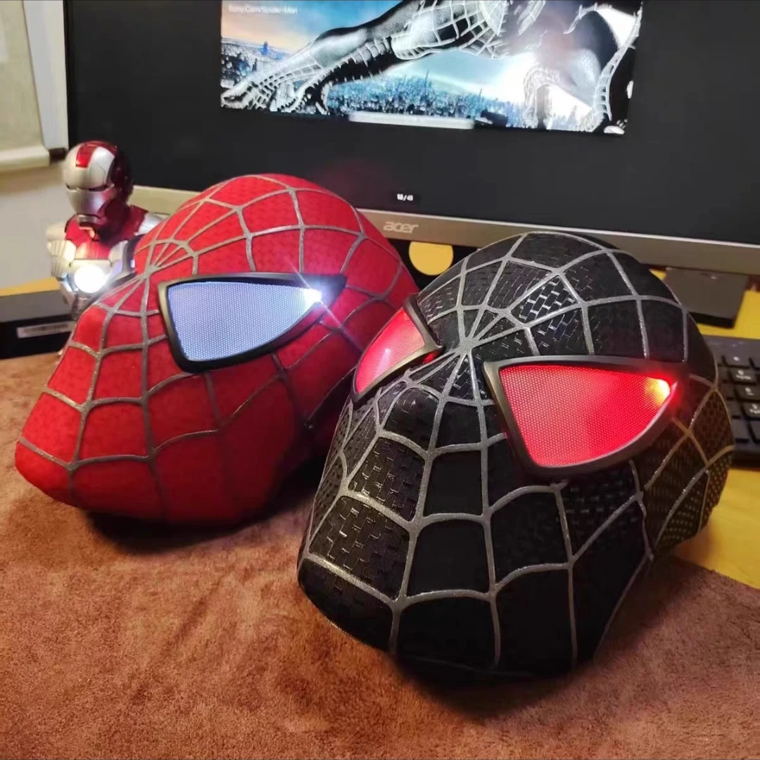 蜘蛛侠初代托比马奎尔面具电影款还原手工制作丝条高品质耐用